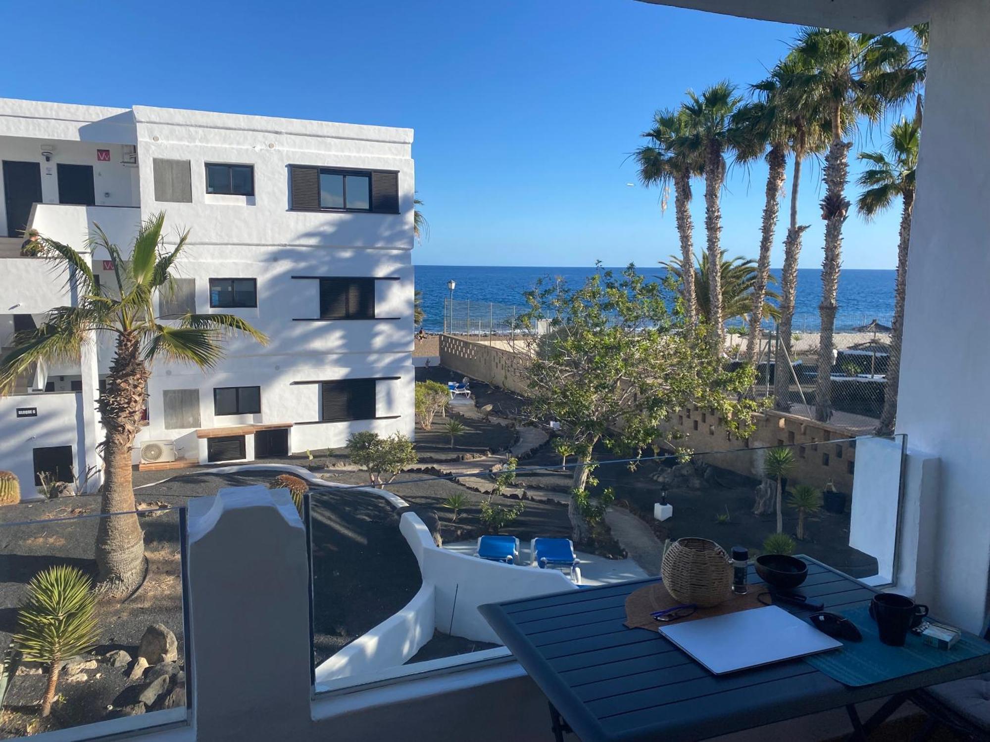 Strandapartment Costa Luz-Ozean View Tias Exterior photo